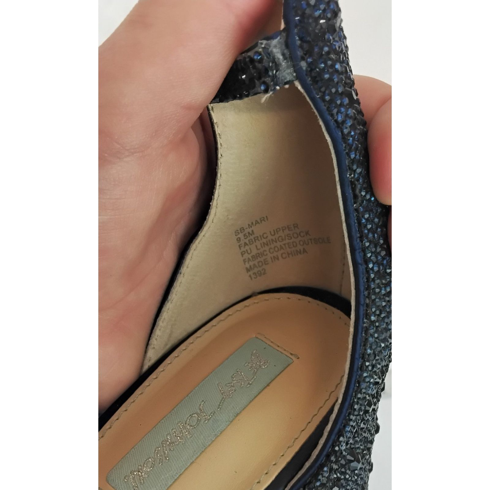 Betsey Johnson Betsey Johnson Mari Block Sandal Heels Women's 9.5 Navy Blue Size US 7 / IT 37 - 16 Thumbnail