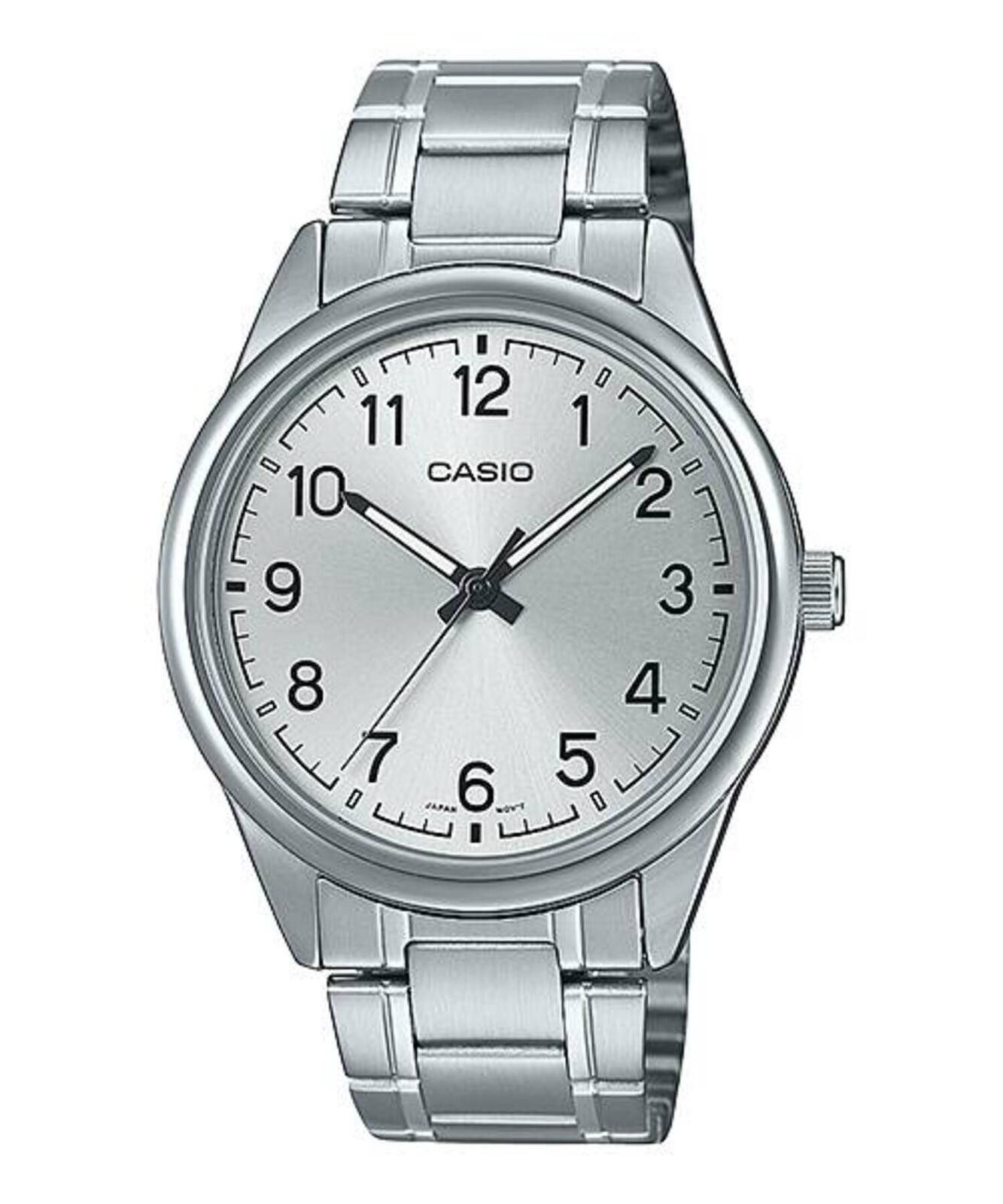 Casio Casio MenÕs Silver Watch with Silver Dial - MTP-V005D-7B4UDF Size ONE SIZE - 1 Preview