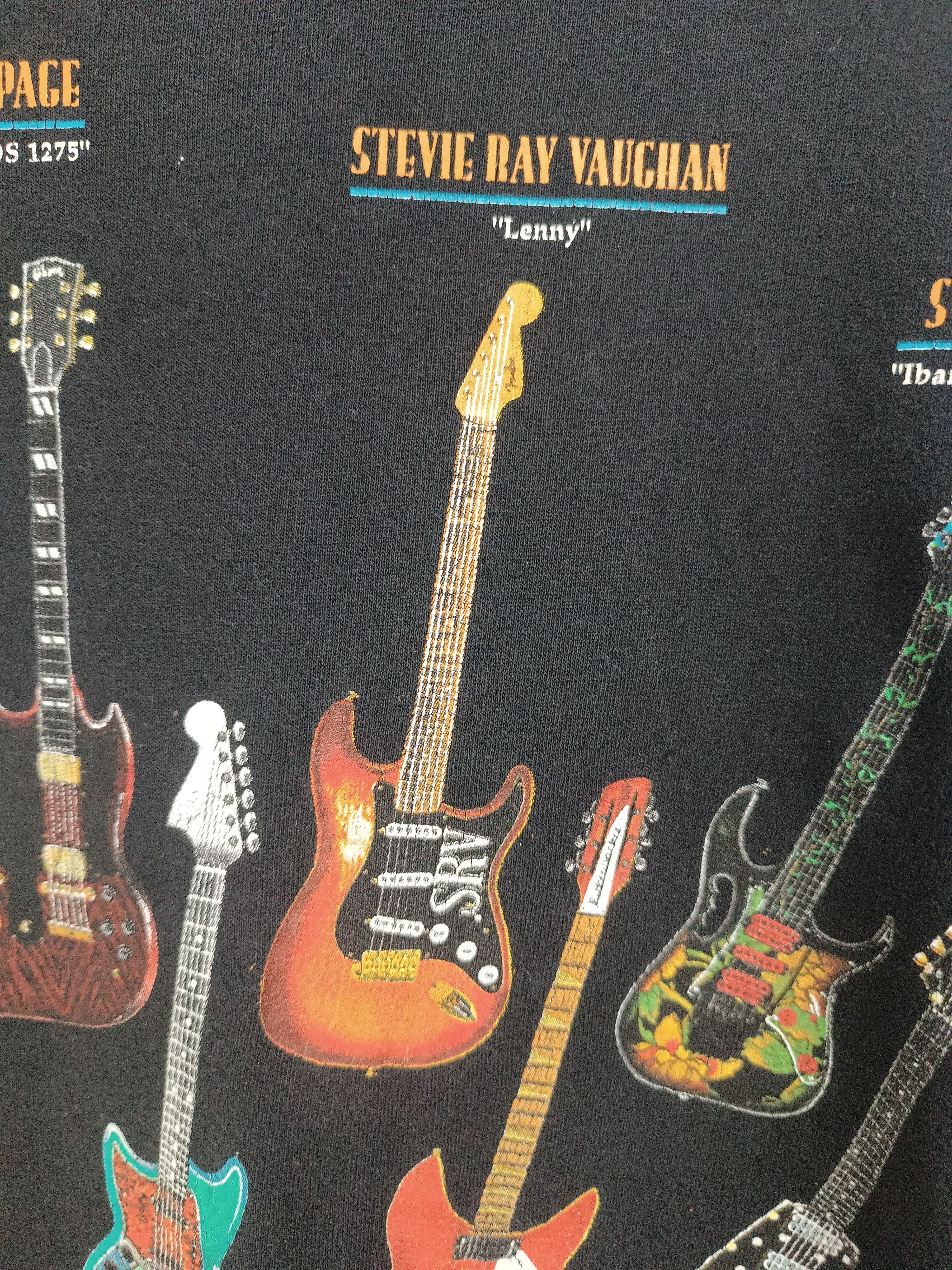 Vintage VINTAGE 2000s FAMOUS GUITAR PRINCE JIMMY PAGE HENDRIX VAI Ts Size US XL / EU 56 / 4 - 18 Thumbnail