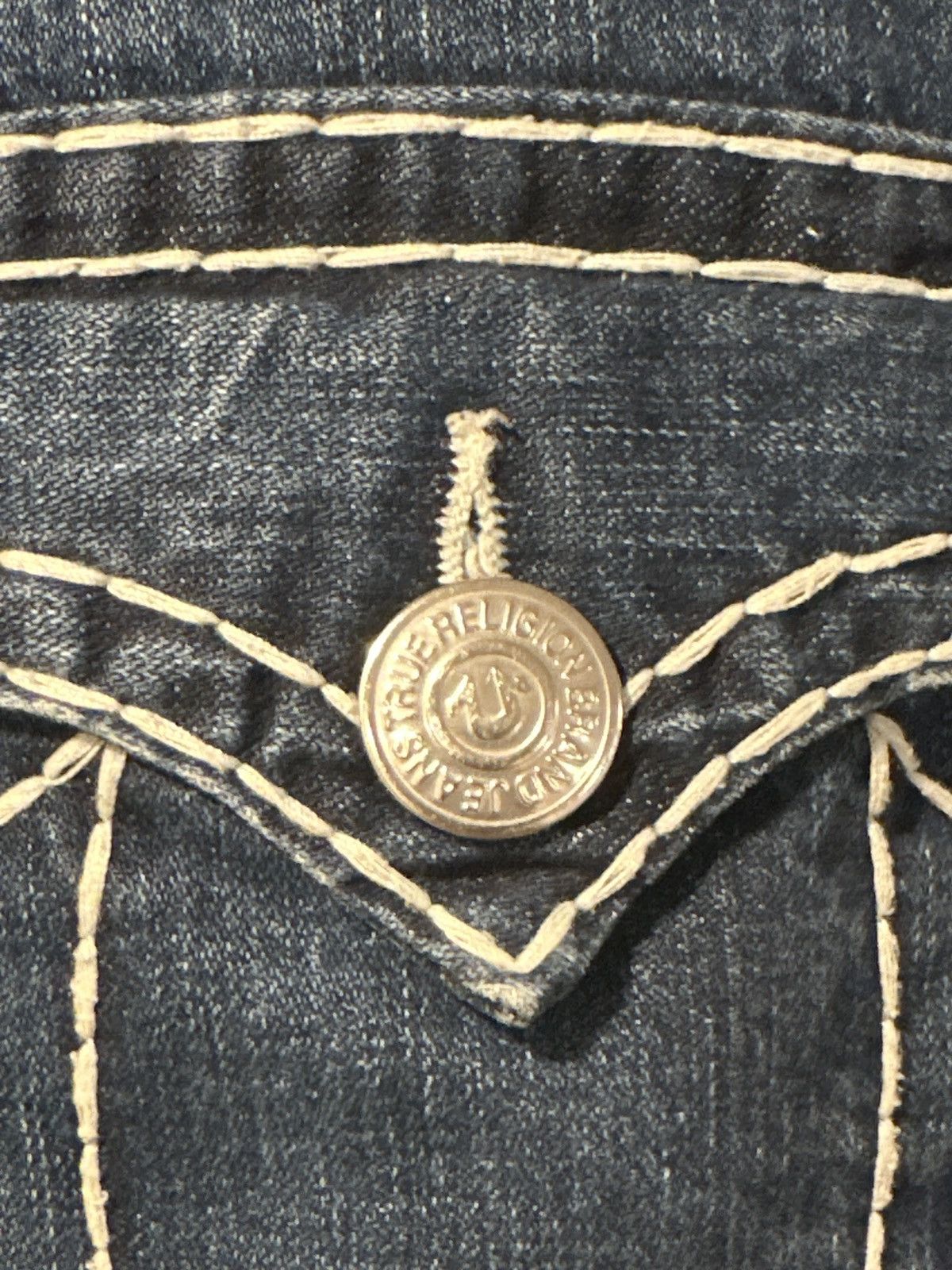 True Religion True Religion Brand Jeans (Thick Stiching) Size US 40 / EU 56 - 4 Thumbnail