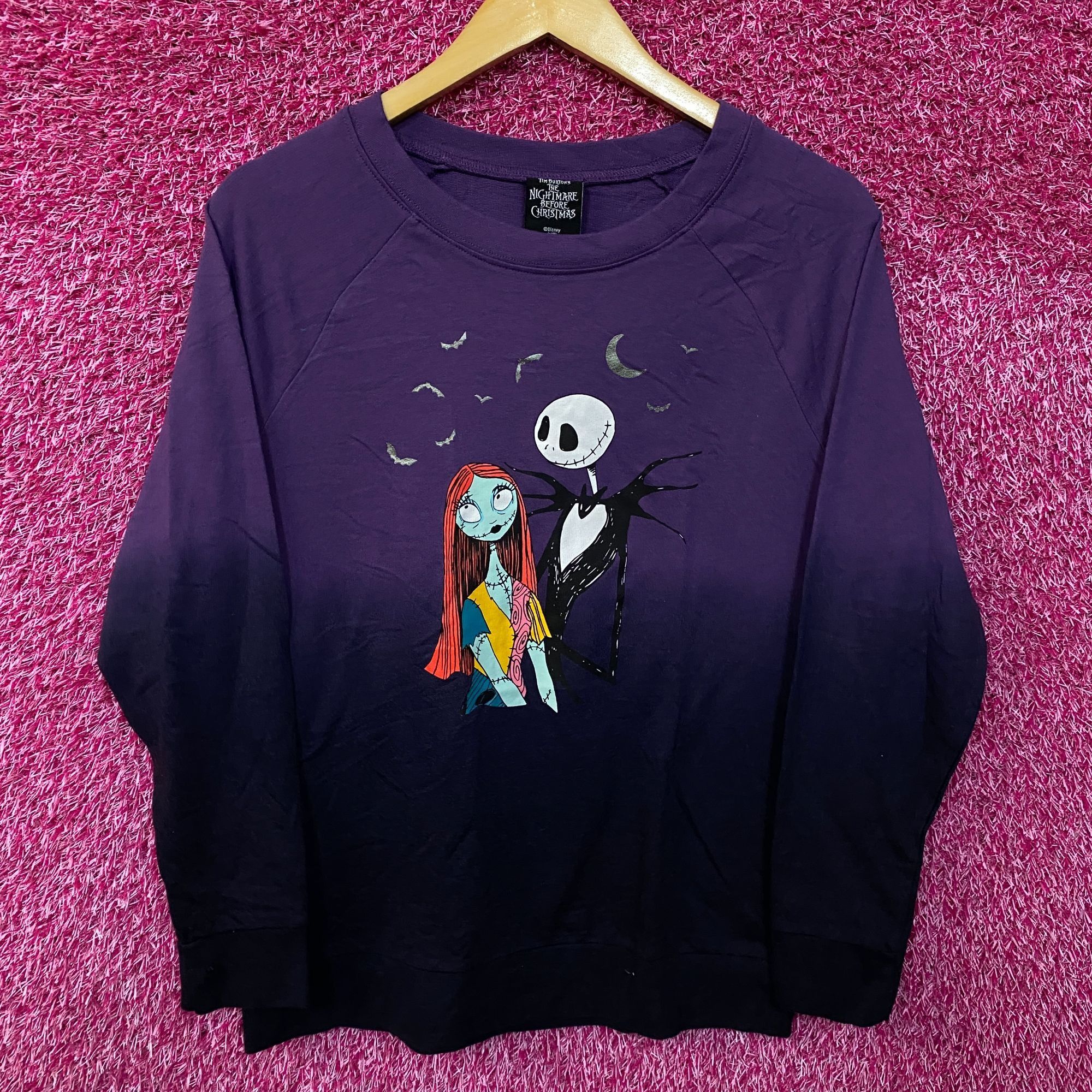 Disney Jack & Sally Nightmare Before Christmas Disney Crewneck M Size US M / EU 48-50 / 2 - 1 Thumbnail