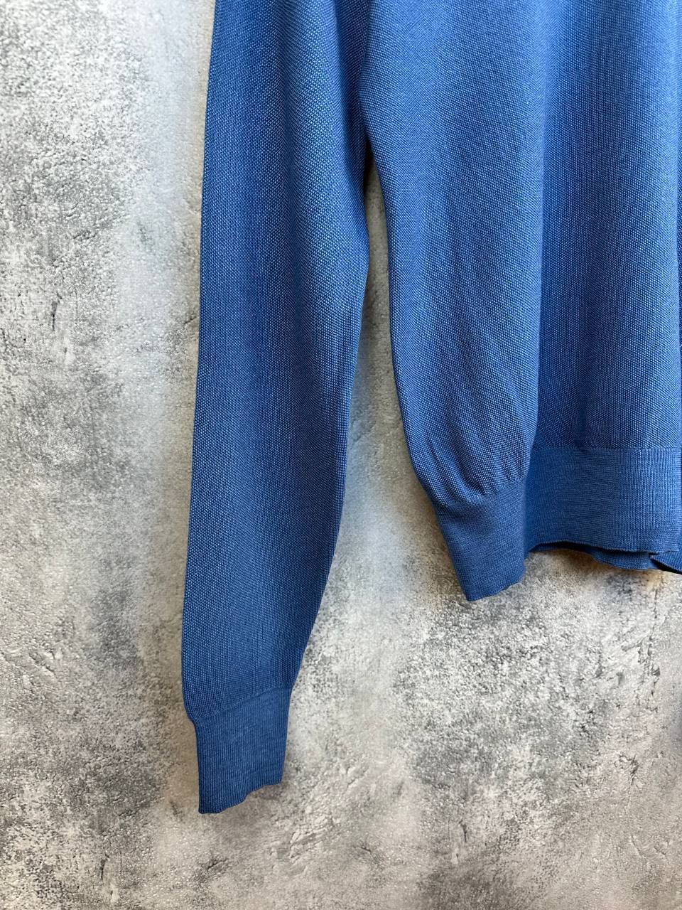 Boggi Boggi Milano Knit V-Neck Wool Sweater Jumper Italian Style Size US M / EU 48-50 / 2 - 6 Thumbnail