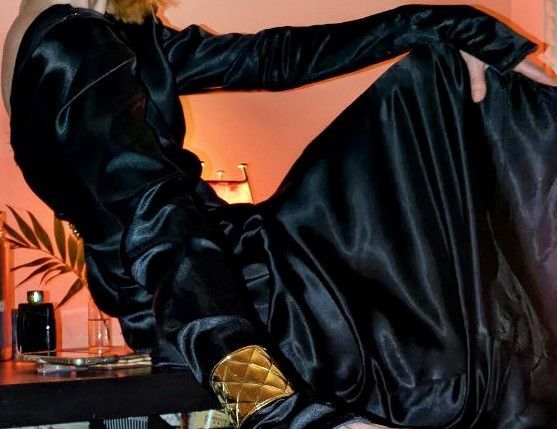 Other Black silk evening dress circa 60’s Size XS / US 0-2 / IT 36-38 - 15 Thumbnail
