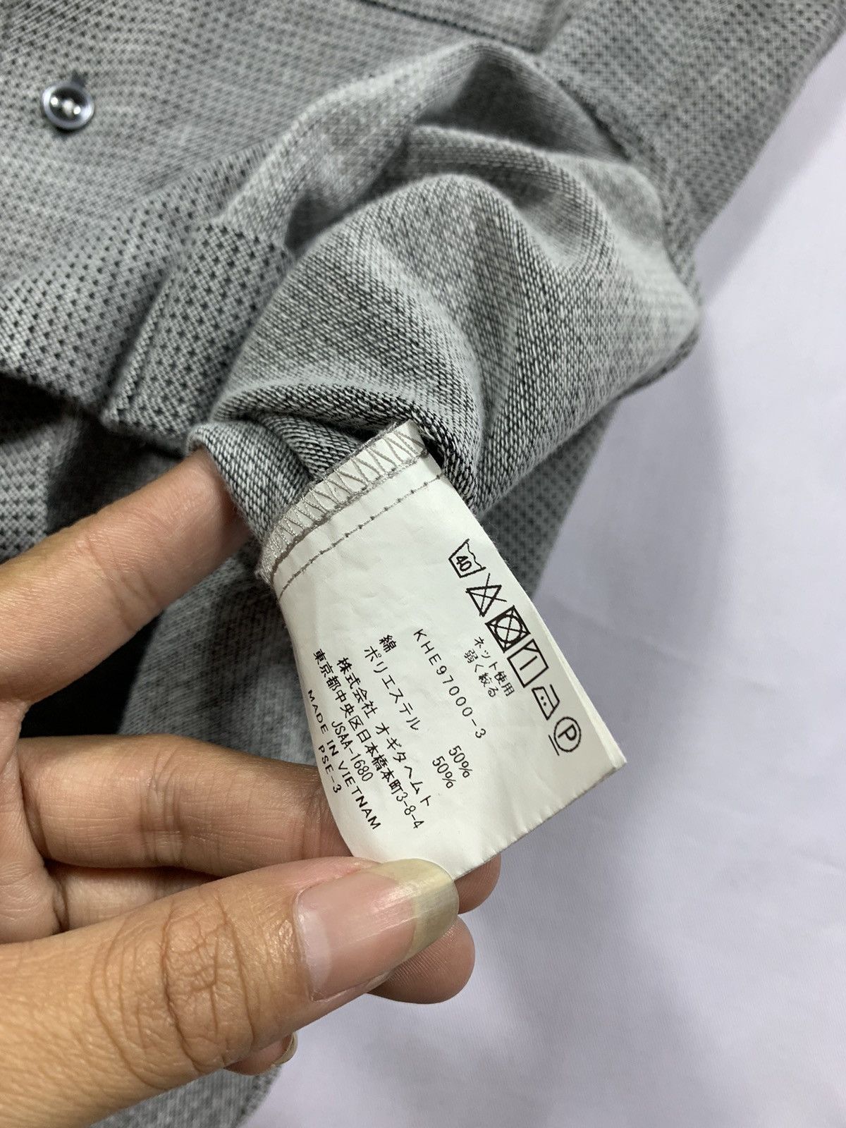 Issey Miyake TETE HOMME button down basic long sleeve shirt Size US M / EU 48-50 / 2 - 4 Thumbnail