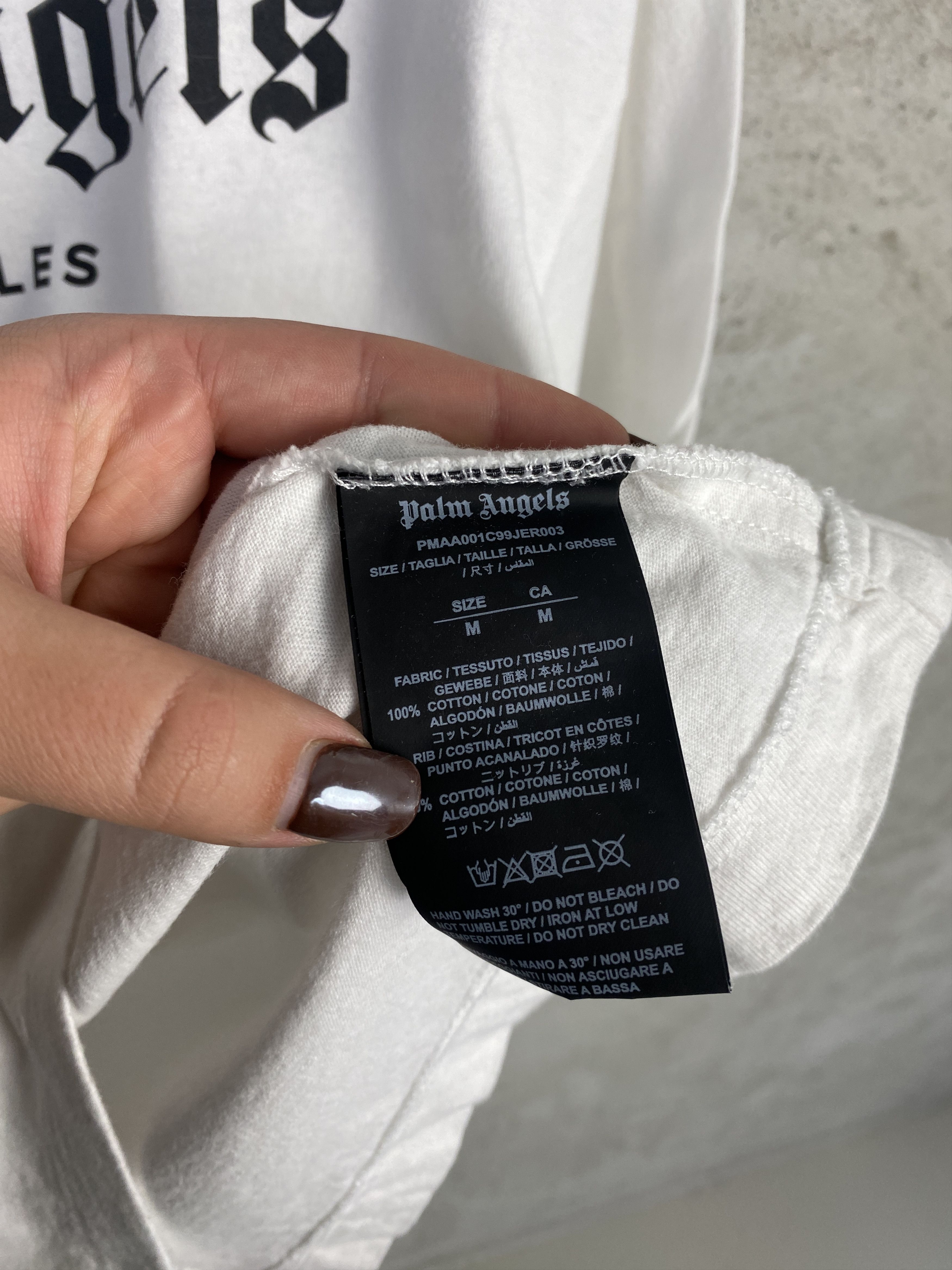 Palm Angels Palm Angels Spray Paint printed t-shirt tee Size M / US 6-8 / IT 42-44 - 4 Thumbnail
