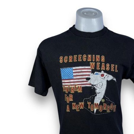 Band Tees × Vintage Screeching Weasel Punk Rock Band Tour Vintage 90s T-Shirt Size US M / EU 48-50 / 2 - 1 Thumbnail