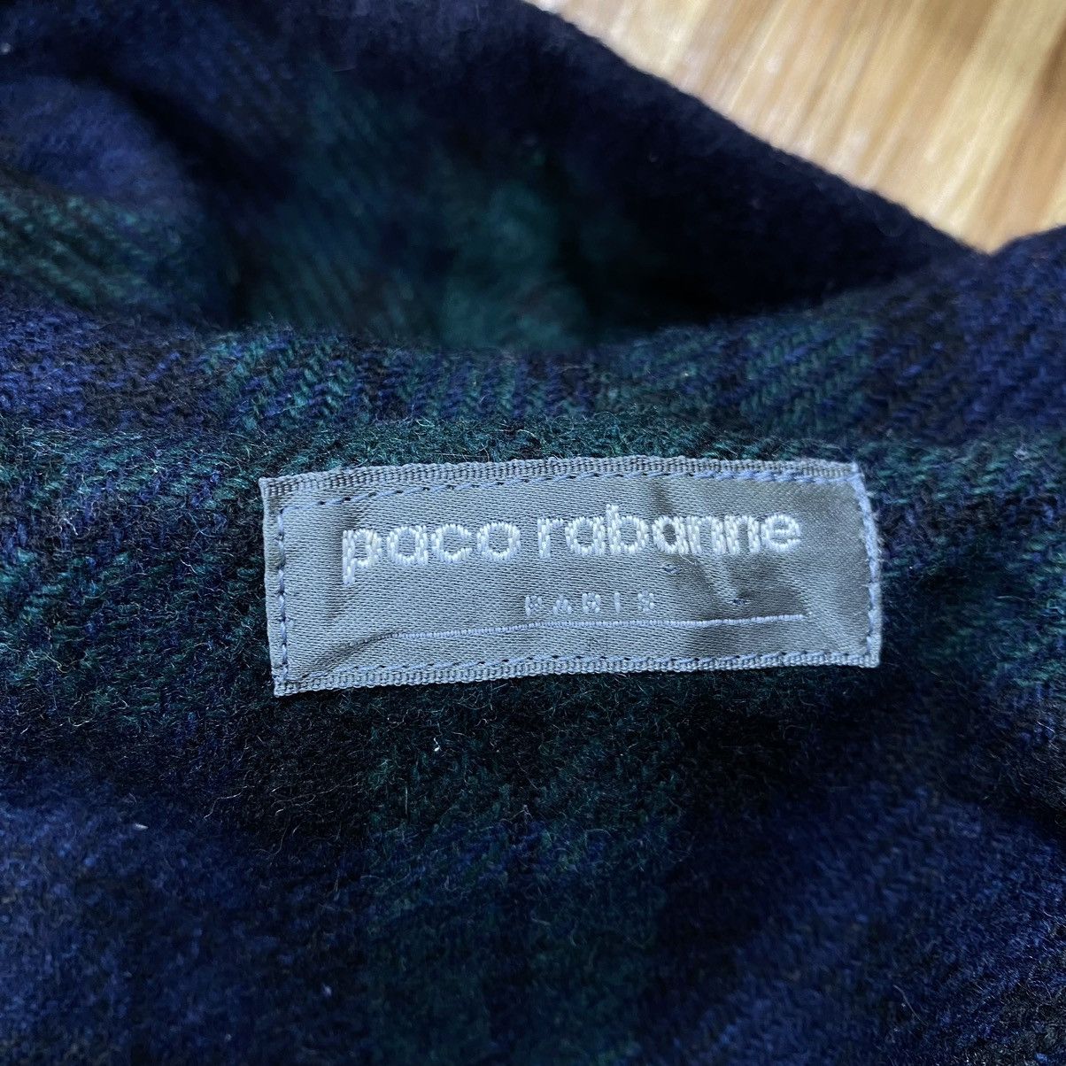 Vintage Vintage PACO RABANNE Paris Italy Navy Hooded Duffle Jacket Size US S / EU 44-46 / 1 - 5 Thumbnail