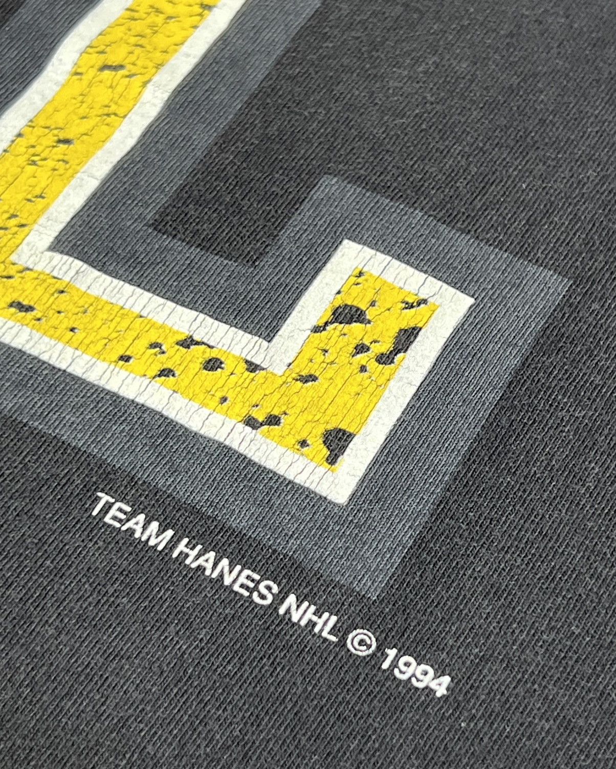 NHL Vintage Bruins Team Hanes NHL 90s Tee Size US L / EU 52-54 / 3 - 4 Thumbnail