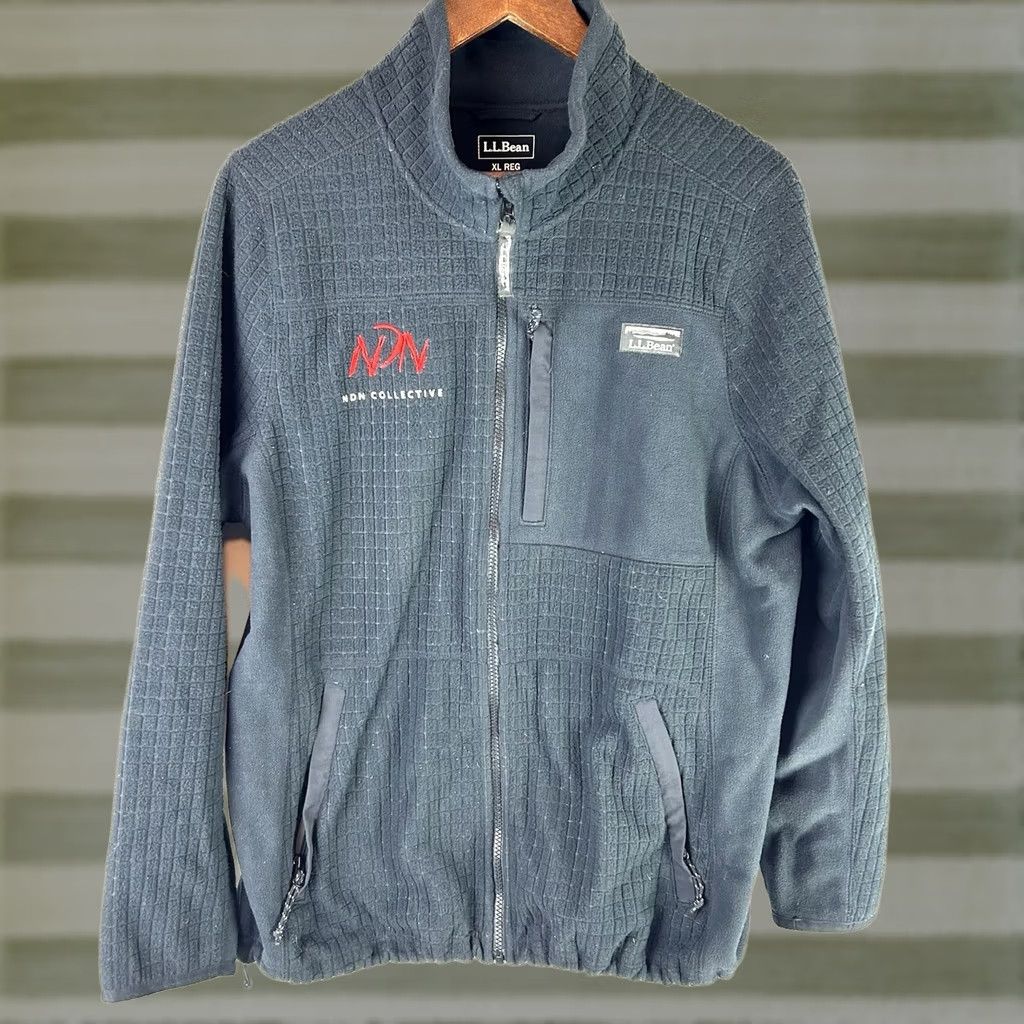Vintage LL Bean Jacket Womens XL Black Mountain Classic Windproof Fleece Full Zip Jacket Size XL / US 12-14 / IT 48-50 - 1 Thumbnail