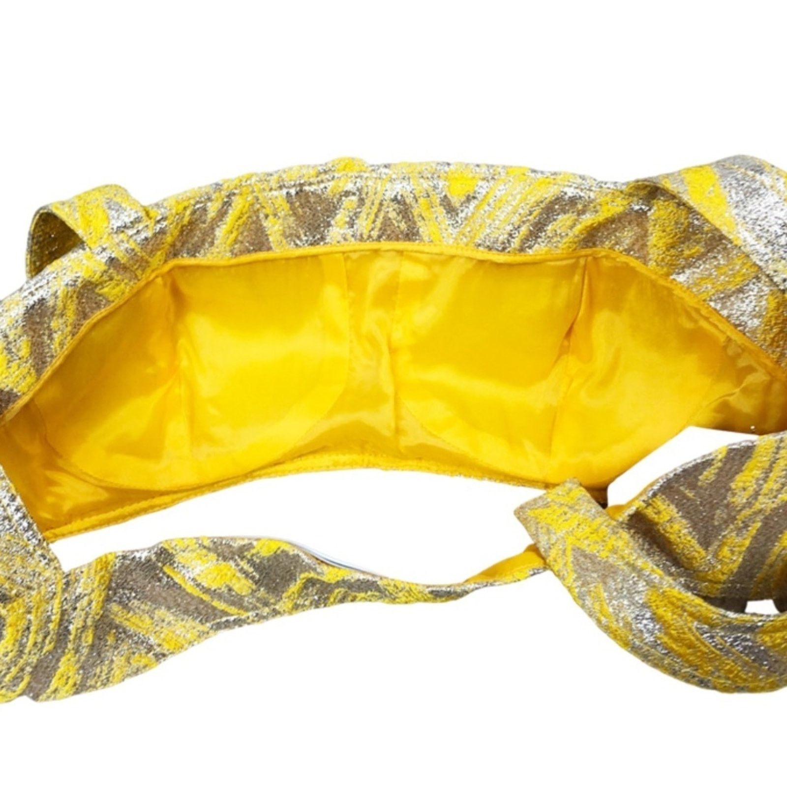 Moschino New with tag Moschino Couture Metallic Cropped Blouse Bra Size M / US 6-8 / IT 42-44 - 10 Thumbnail