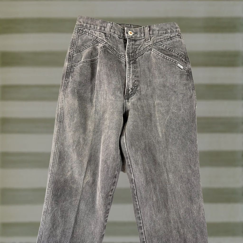 Vintage Rocky Mountain Jeans Womens 32 Faded Black/Gray Western Vintage Regular Jeans Size 24" / US 00 / IT 34 - 1 Thumbnail