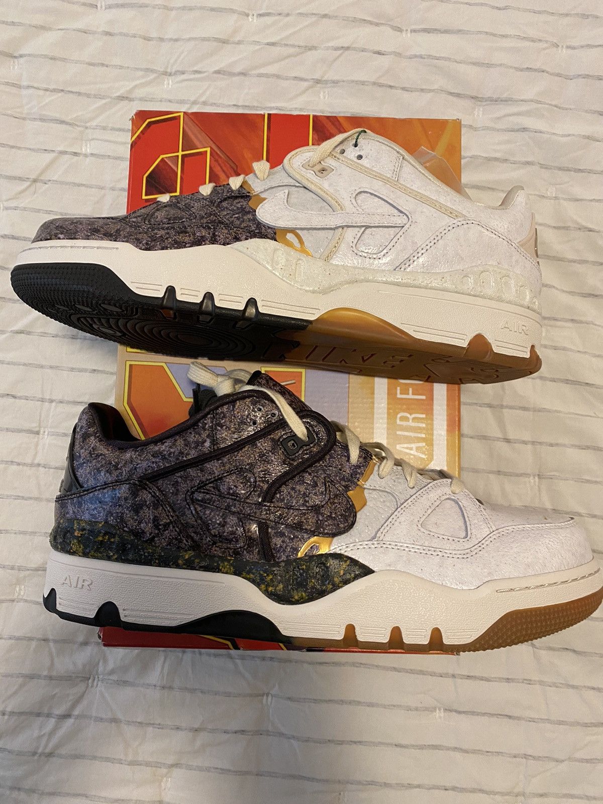 Nike Nike x Nigo Air Force 3 Kintsugi Phantom Sz13 Brand New Size US 13 / EU 46 - 14 Thumbnail