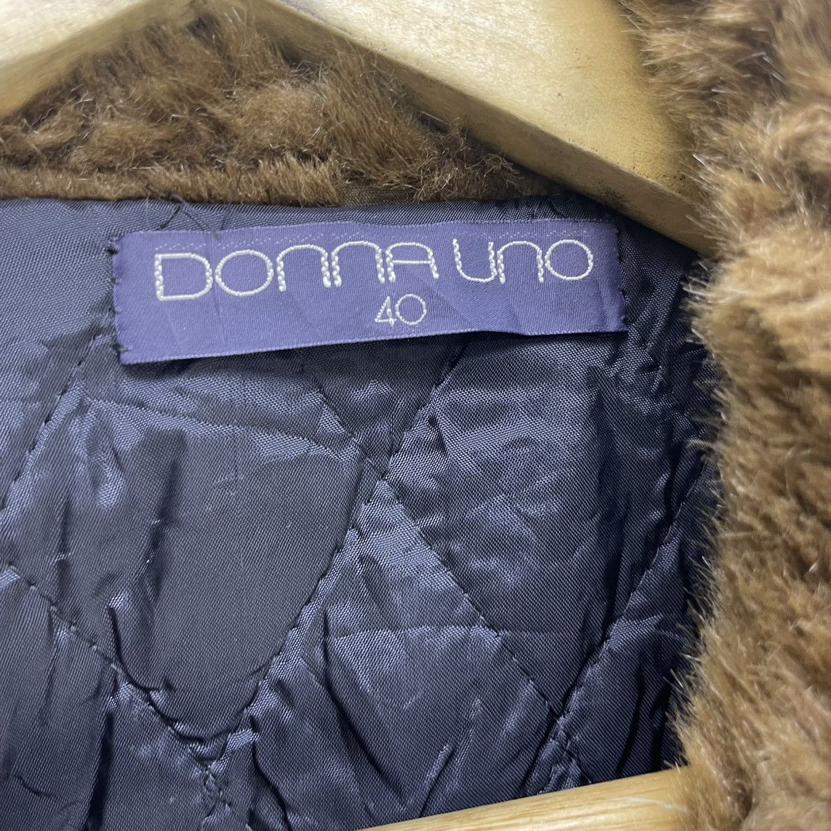 Designer × Japanese Brand L Vintage Japanese Brand Donna Uno Fullprint Astrakhan Colla Size M / US 6-8 / IT 42-44 - 7 Thumbnail