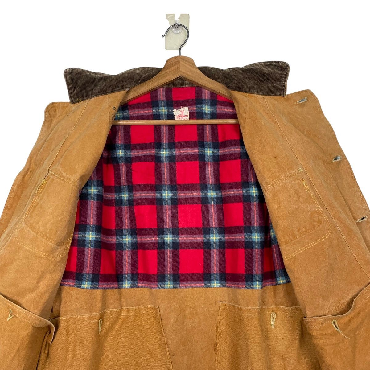 Vintage Vintage Elk Brand Duck Canvas Hunting Jacket Size US L / EU 52-54 / 3 - 12 Thumbnail
