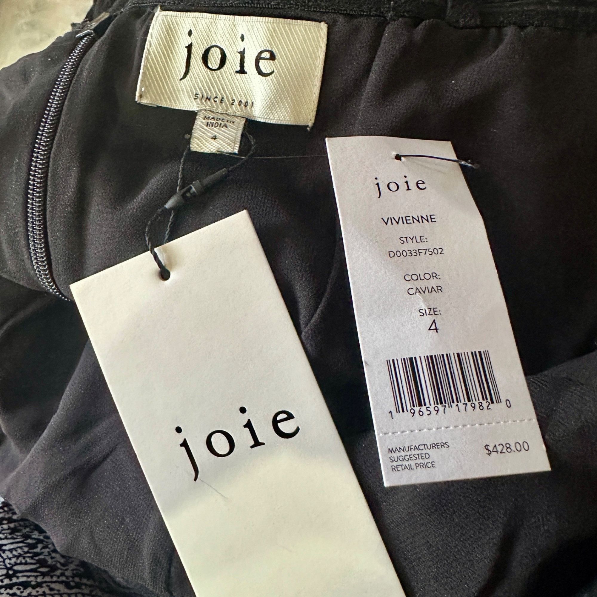 Joie Joie Vivienne Black Strapless Ruched Midi Dress Size 4 Asymm Size S / US 4 / IT 40 - 6 Thumbnail