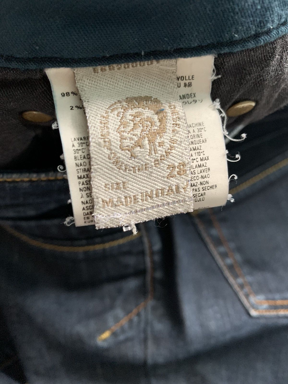 Diesel × Vintage Vintage Diesel y2k blue jeans Size 28" / US 6 / IT 42 - 5 Thumbnail