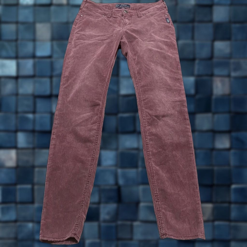 Silver Jeans Co. Silver Jeans Womens Purple Corduroy Suki Jegging Medium Wash Mid Rise 27 Inseam 29 Pocket Stretch Jeans Size 27" / US 4 / IT 40 - 1 Thumbnail