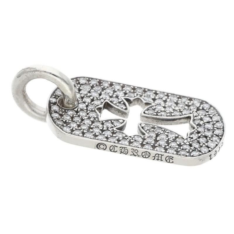 Chrome Hearts Chrome Hearts Tiny Cutout Cross Dog Tag Necklace Size ONE SIZE - 3 Thumbnail