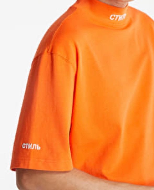 Designer × Heron Preston Heron Preston Logo-Patch High Neck T-Shirt - S Size US S / EU 44-46 / 1 - 9 Thumbnail