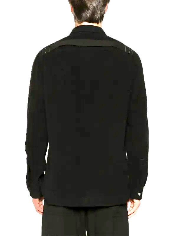 Rick Owens New STROBE Oversized Outershirt Jacket Soft Brushed Cotton M Size US M / EU 48-50 / 2 - 12 Thumbnail