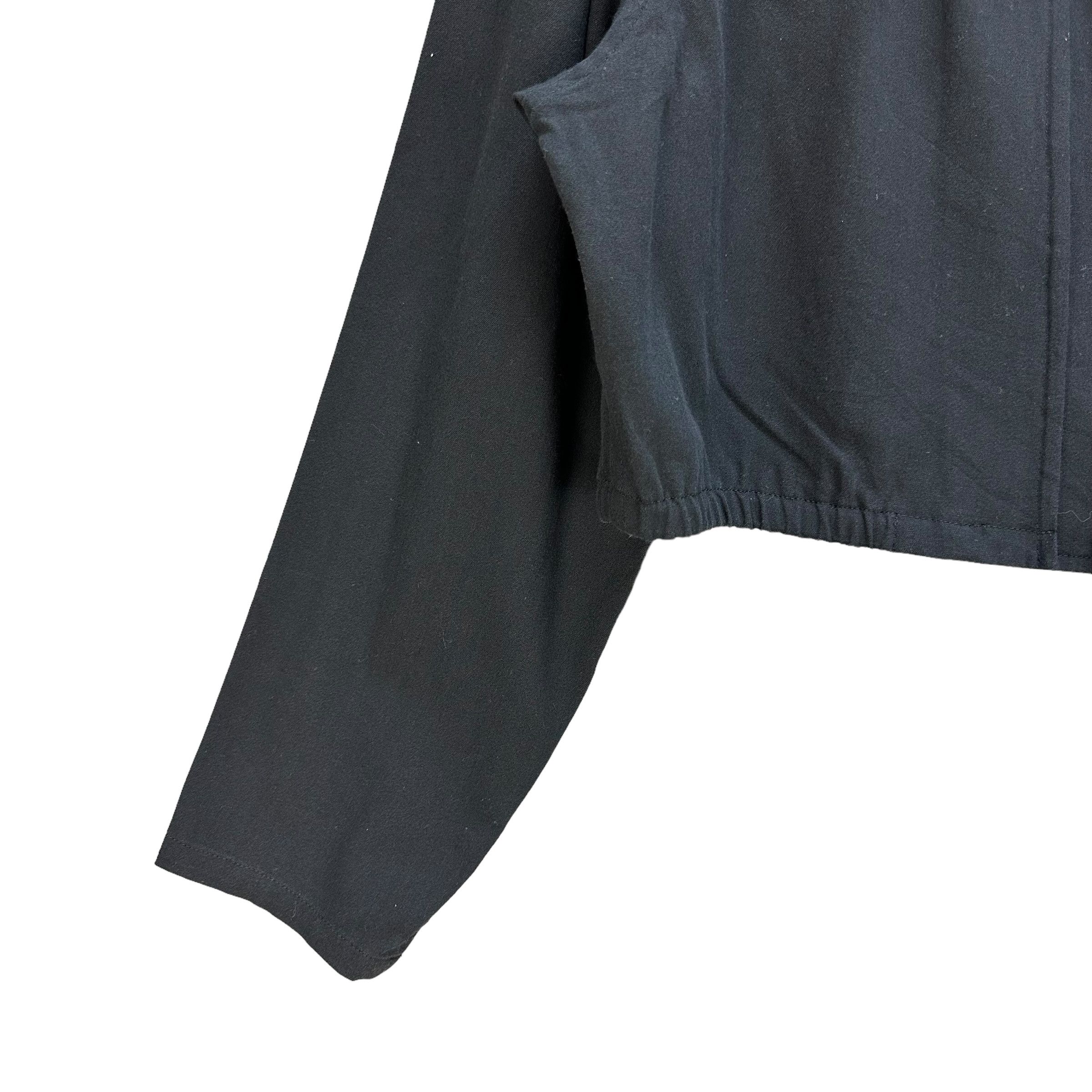 Yohji Yamamoto Vintage Y's Wool Cotton Cropped Jacket Avant Garde #A18-0428 Size M / US 6-8 / IT 42-44 - 4 Thumbnail