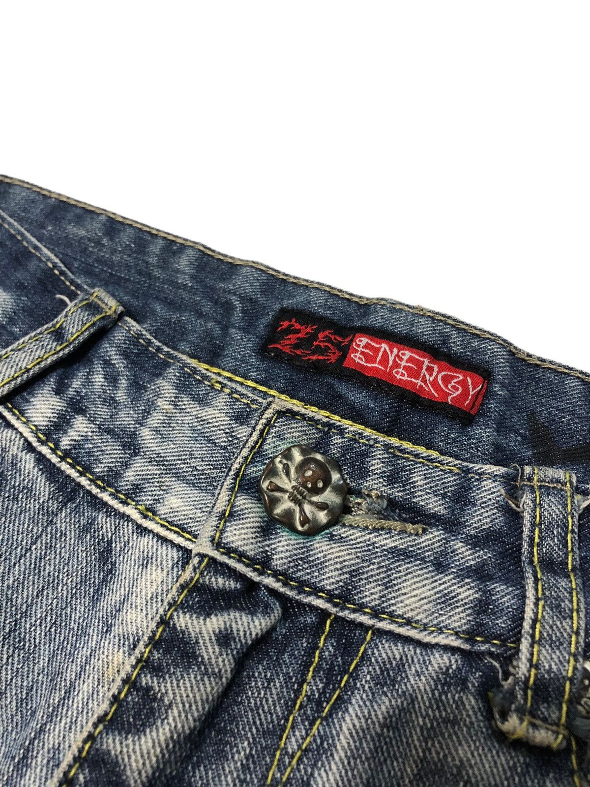 Japanese Brand Japanese brand 25 Energy distressed skull jeans Size US 32 / EU 48 - 17 Thumbnail