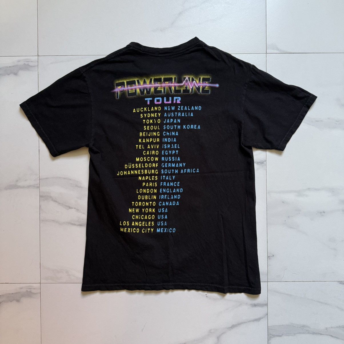 Disney Powerline Stand Out Tour ‘94 T-Shirt Size US S / EU 44-46 / 1 - 3 Thumbnail