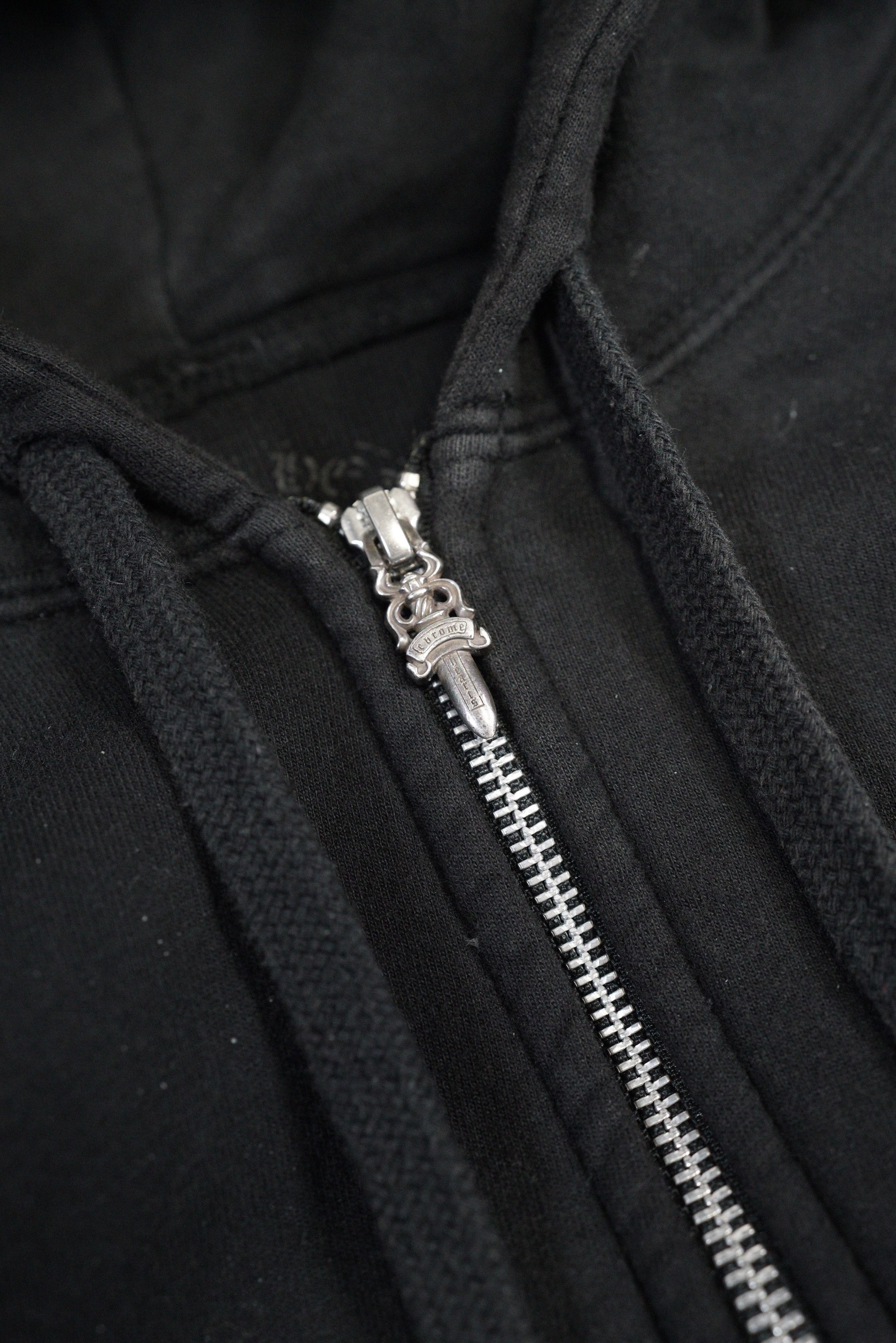 Chrome Hearts Chrome Hearts Red Horseshoe Waffle Zip Up Hoodie Size US XL / EU 56 / 4 - 7 Thumbnail