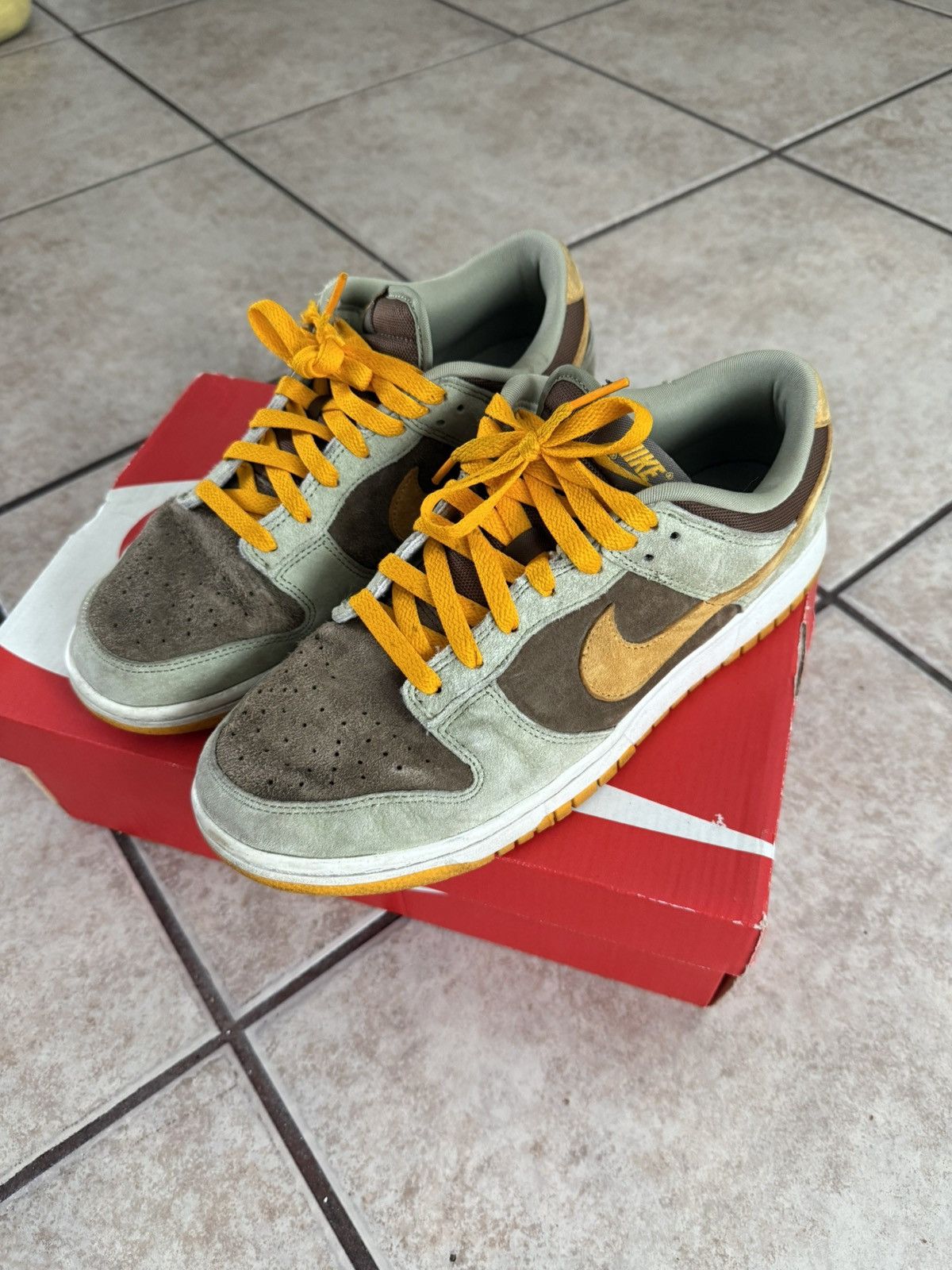 Nike Nike Dusty Olive Low Dunks Size US 9.5 / EU 42-43 - 2 Thumbnail