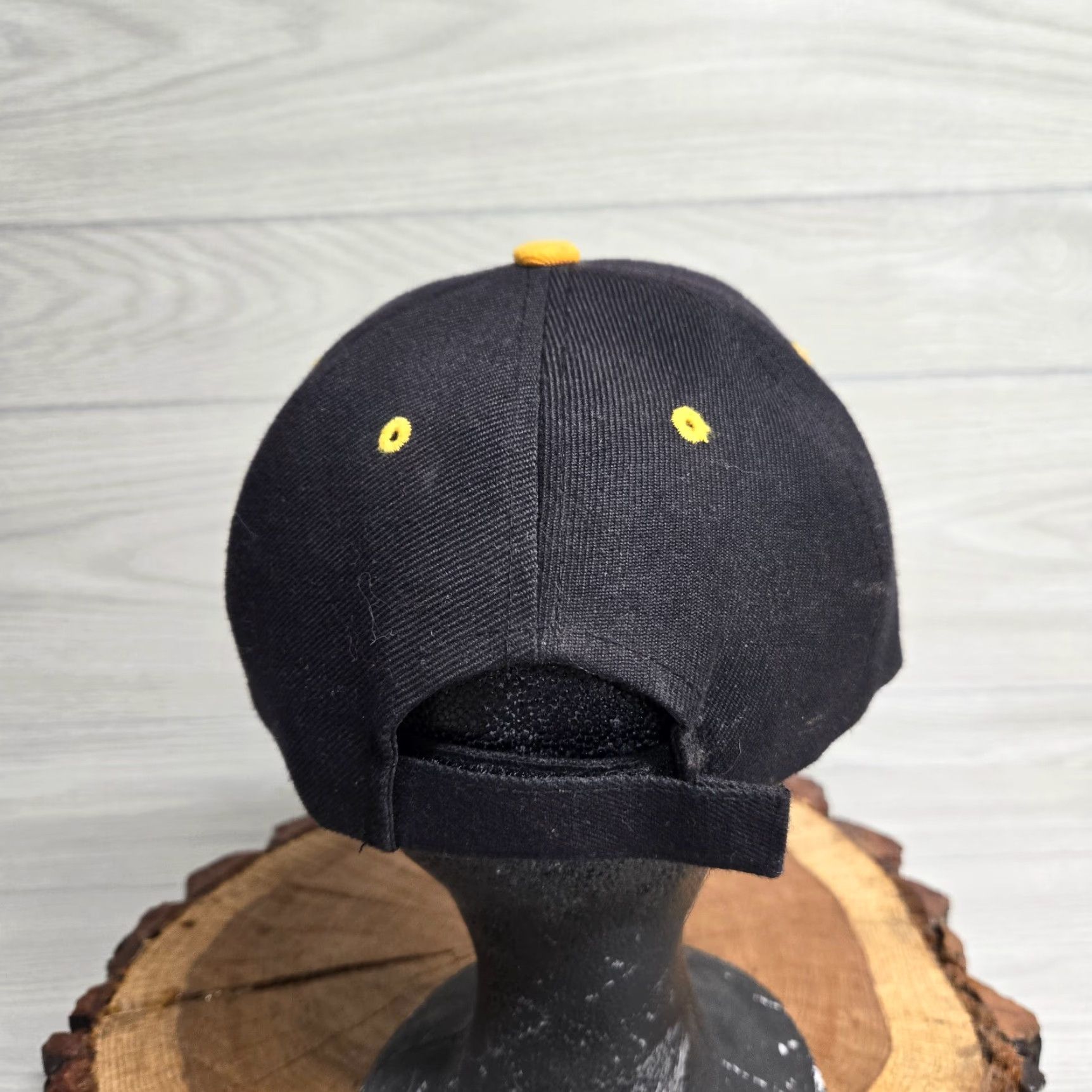 Vintage Miami Beach Black Baseball Cap Adjustable Unisex Adult Hat Size ONE SIZE - 3 Thumbnail