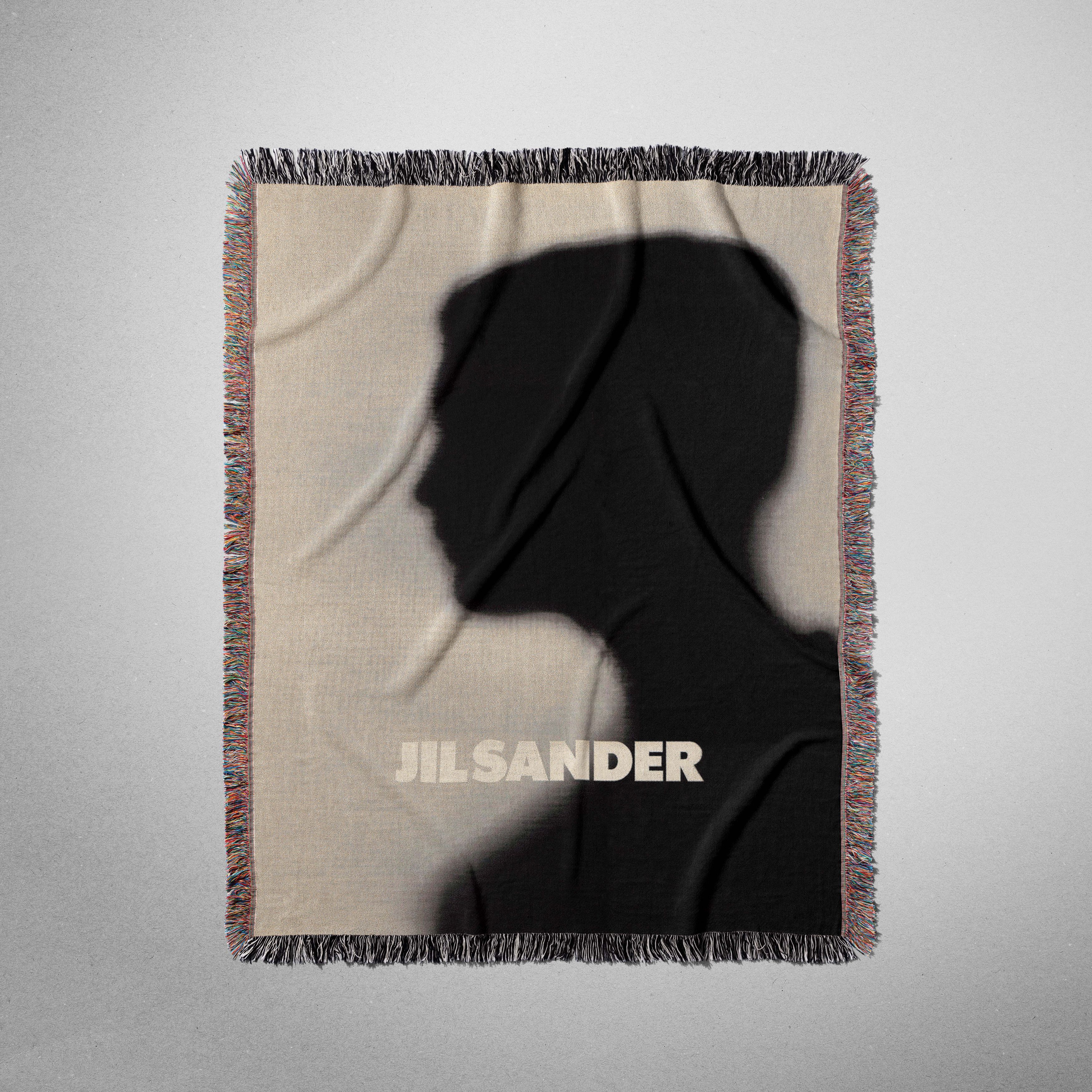 Jil Sander 90s Jil Sander Blanket Woven Art Poster Fashion Gift Logo Size ONE SIZE - 2 Thumbnail