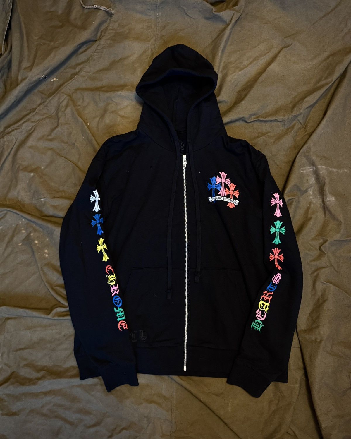 Chrome Hearts Chrome Hearts Multi Cross Hoodie Size US XL / EU 56 / 4 - 1 Thumbnail