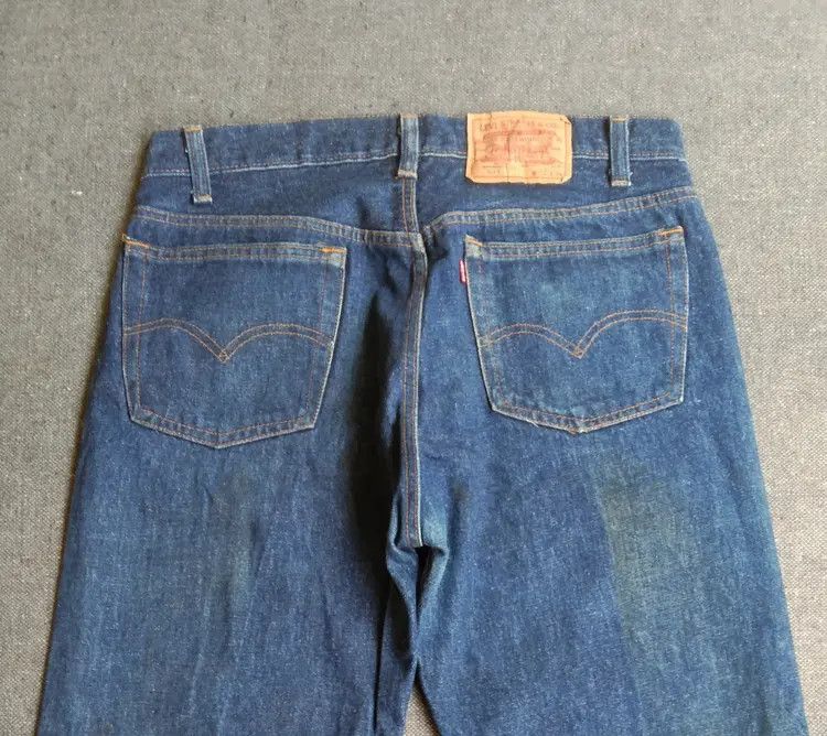Levi's × Vintage 80s Vintage Levis 501 Made In USA 31x28 Size US 31 - 4 Thumbnail