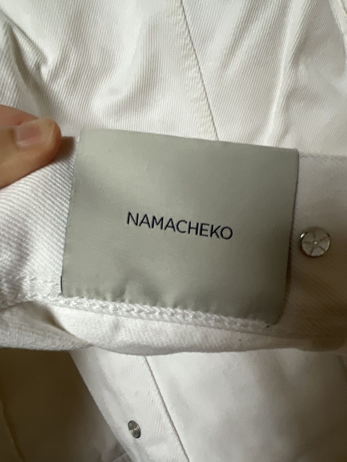 Namacheko White denim jacket Size US S / EU 44-46 / 1 - 4 Thumbnail