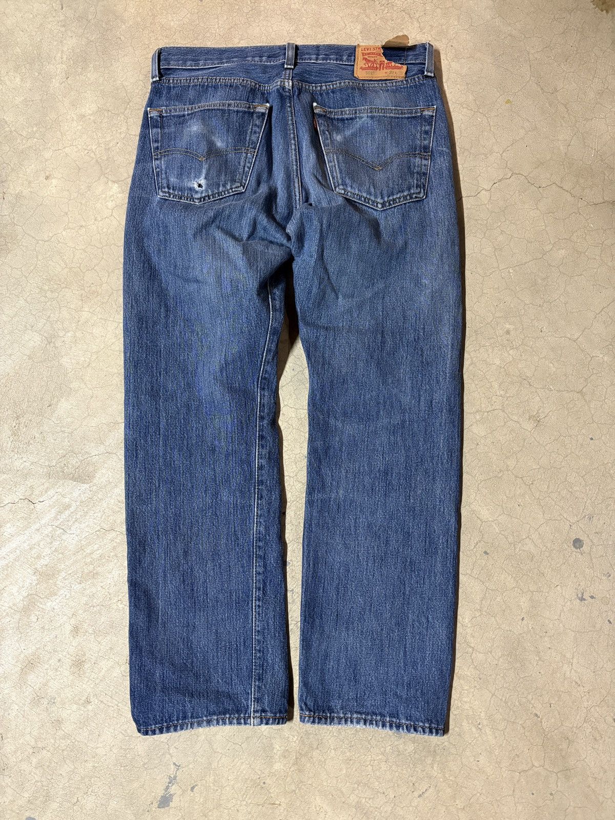 Levi's Vintage Levi’s 501 Faded Blue Jeans Denim Size 32x30 Size US 32 / EU 48 - 3 Thumbnail