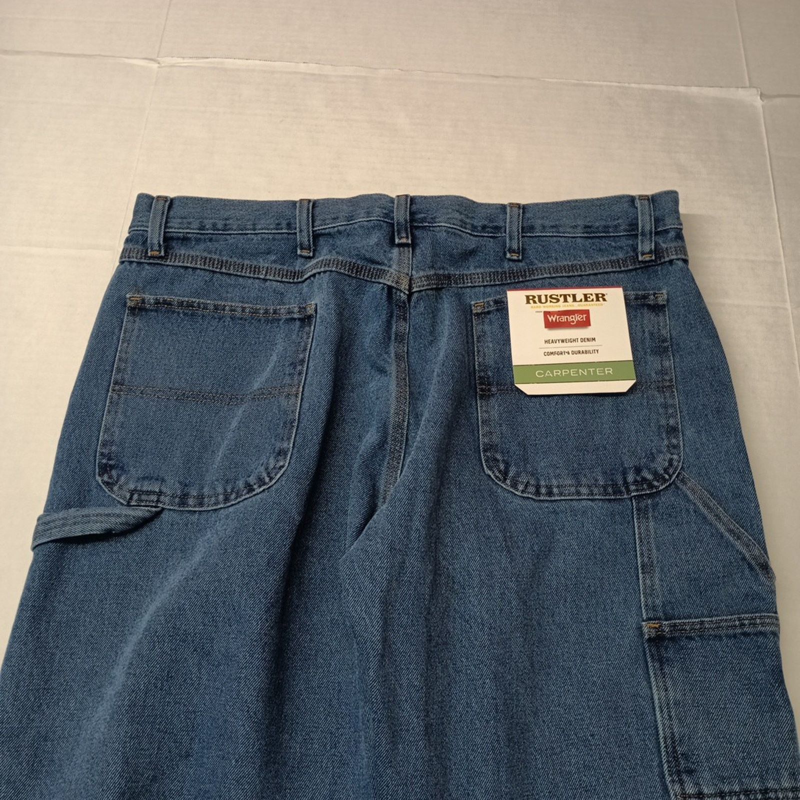 Wrangler Wrangler Rustler Carpenter Jeans Men's Size 40x30 Blue Size US 40 / EU 56 - 7 Thumbnail