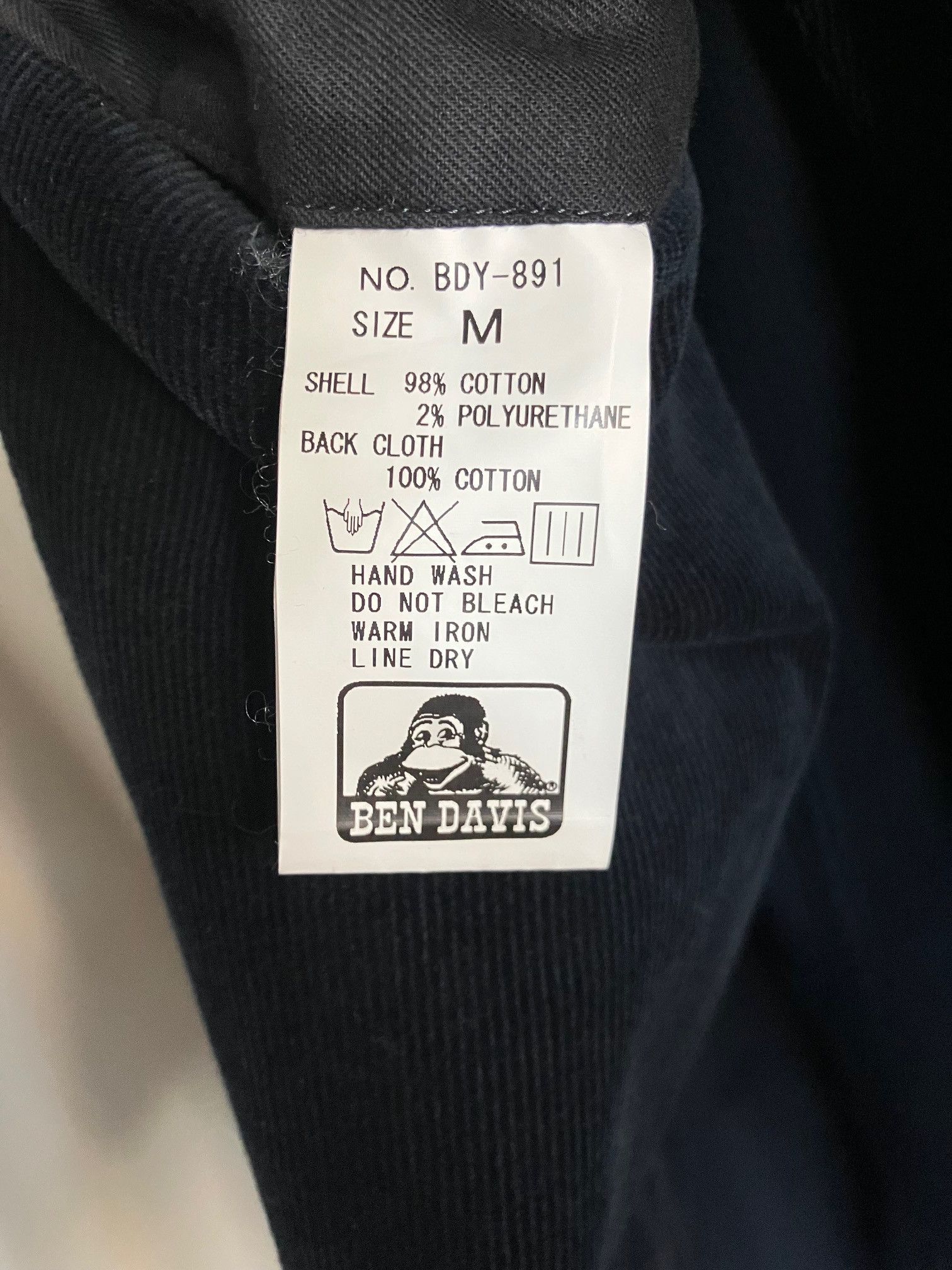 Ben Davis Ben Davis Japan Project Line Navy Corduroy Suit, Rare Size 38R - 3 Thumbnail