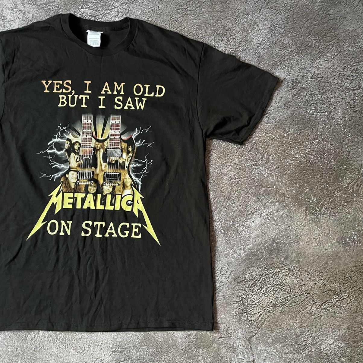 Vintage Vintage 2000s Metallica Band Tee Graphic Punk Grunge Black M Size US M / EU 48-50 / 2 - 4 Thumbnail