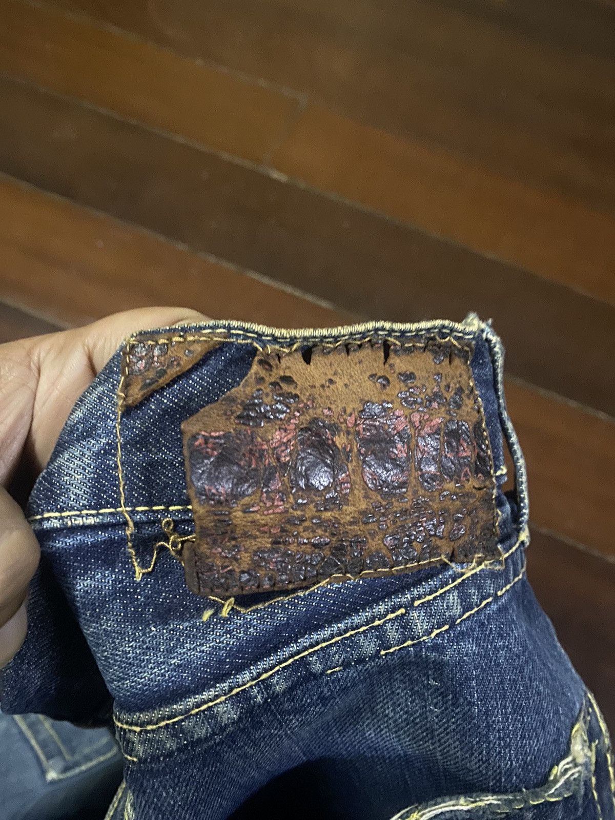 Japanese Brand × Studio D'Artisan × Vintage FIRE 🔥 vintage Studio D’Artisan DO2AXX Selvedge Denim Size US 32 / EU 48 - 19 Thumbnail
