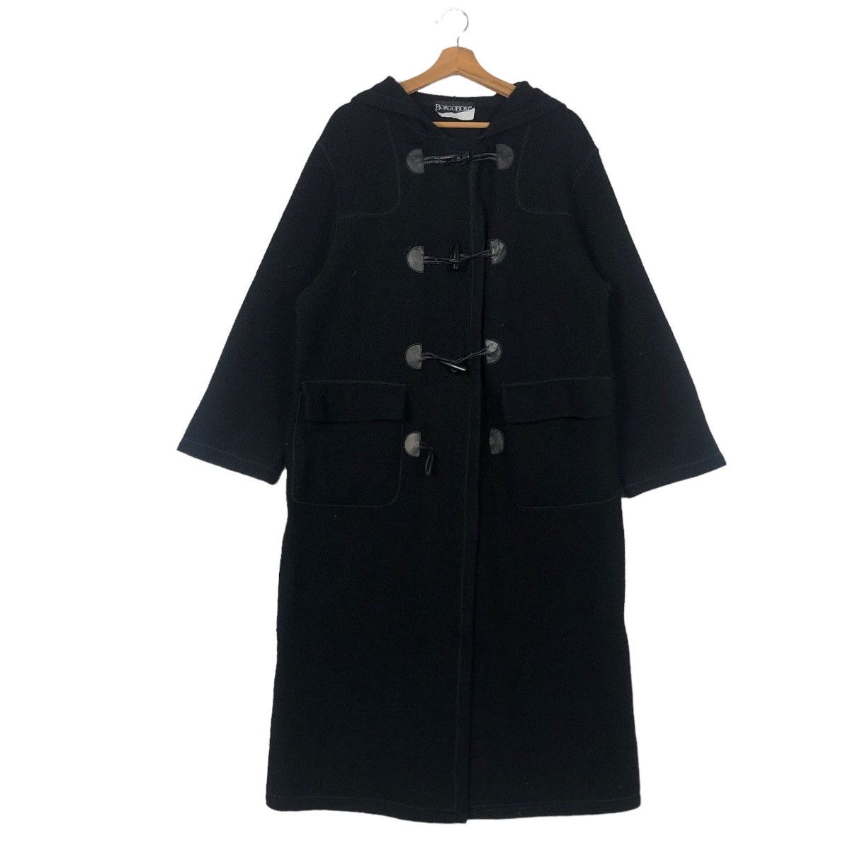 ジャケット・アウター 80s IVY LEAGUERS CLUB wool duffle coat Vintage Vintage 80s Ivy Leaguers Club Wool Jacket Made In Italy