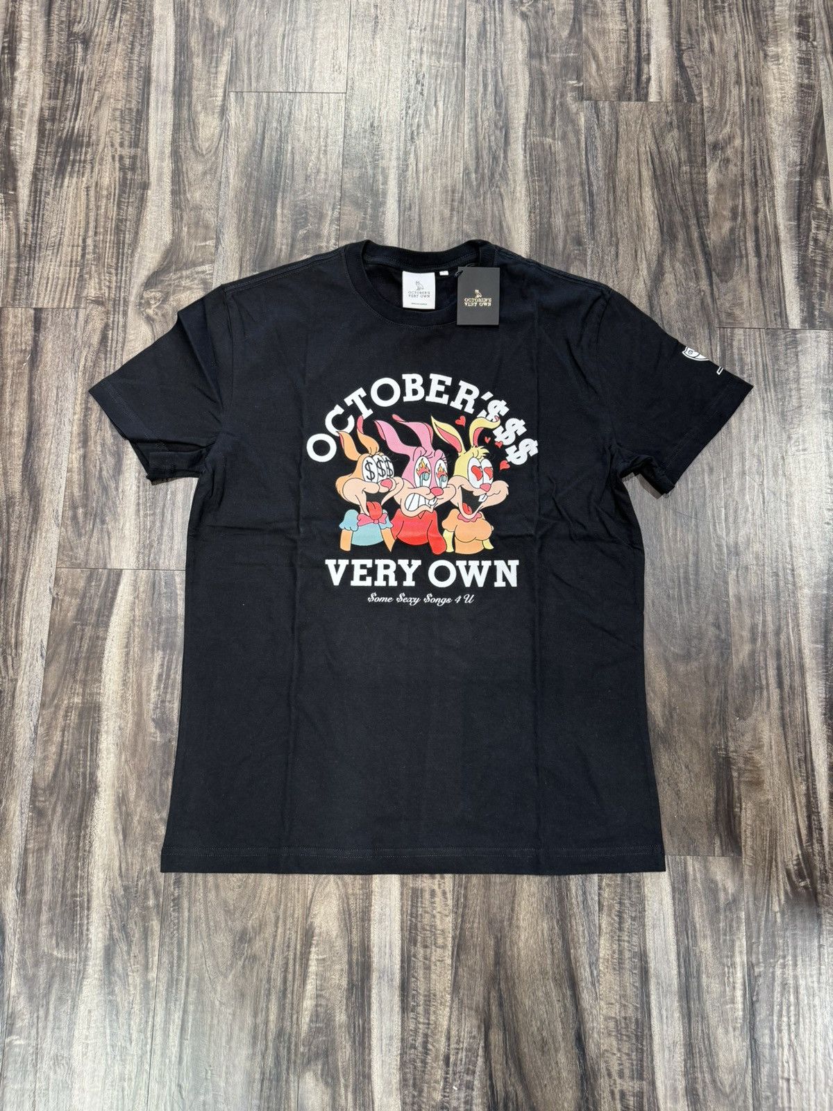 October's Very Own Drake Octobers Very Own $$$4U Collegiate T-Shirt Black Size US XS / EU 42 / 0 - 1 Thumbnail