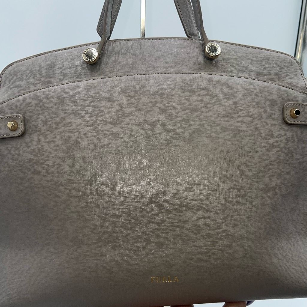 Furla Furla Agata Saffiano Leather Crossbody Bag in Sabbia Size ONE SIZE - 6 Thumbnail