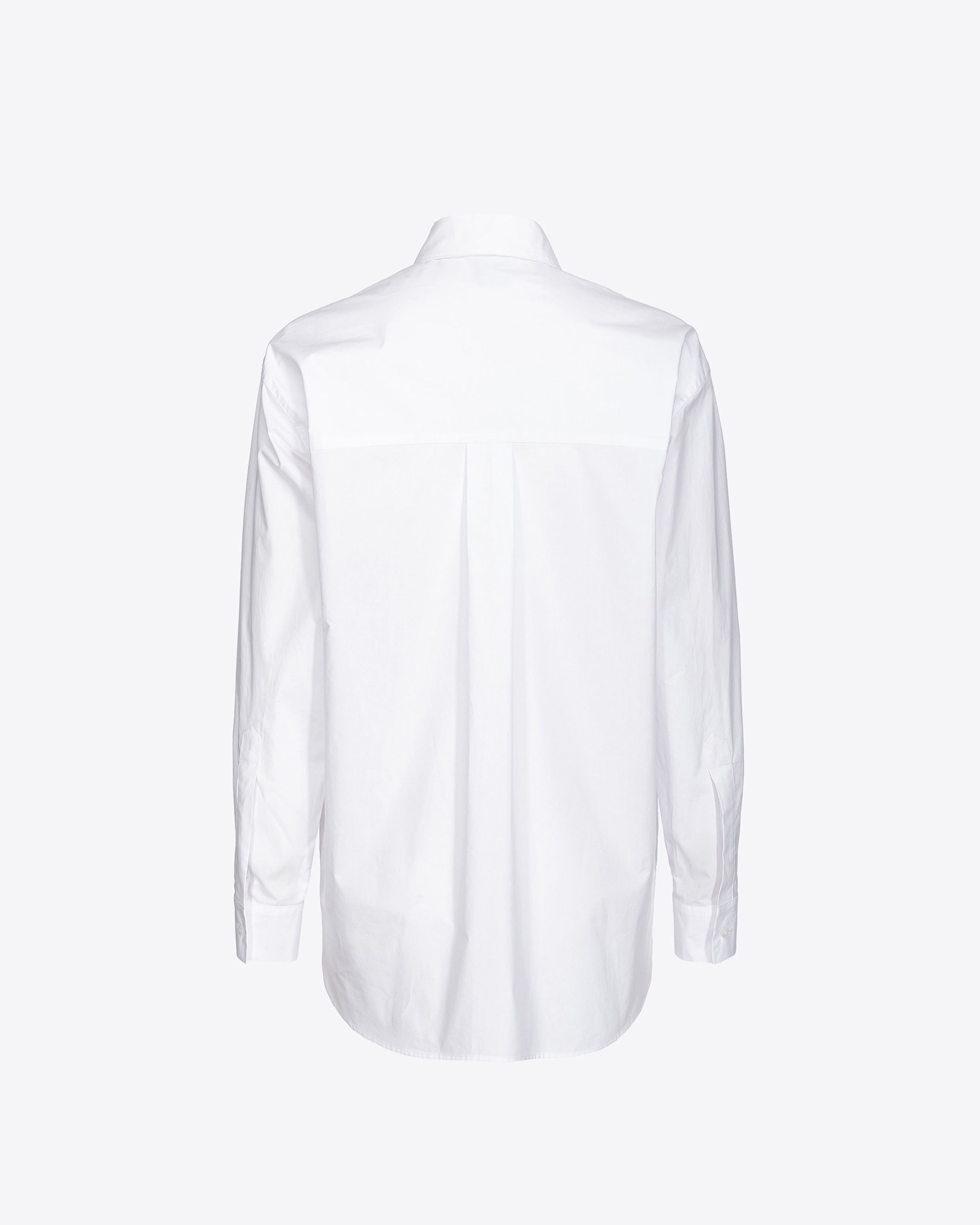 Pinko o1s22i1n0824 Cotton Popeline Shirt in White Size S / US 4 / IT 40 - 6 Thumbnail