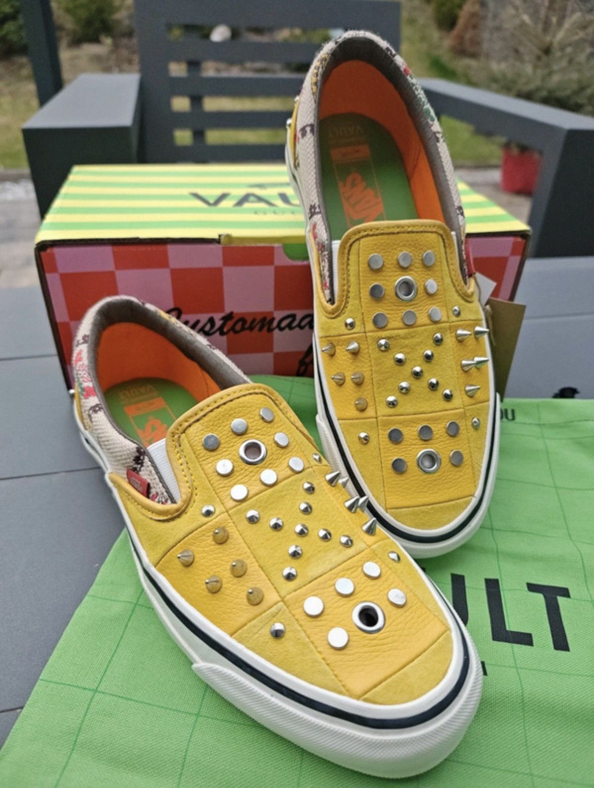 Other Gucci x Vans Vault Slip On OG Studded Patchwork US 10 Size US 10 / EU 43 - 1 Thumbnail