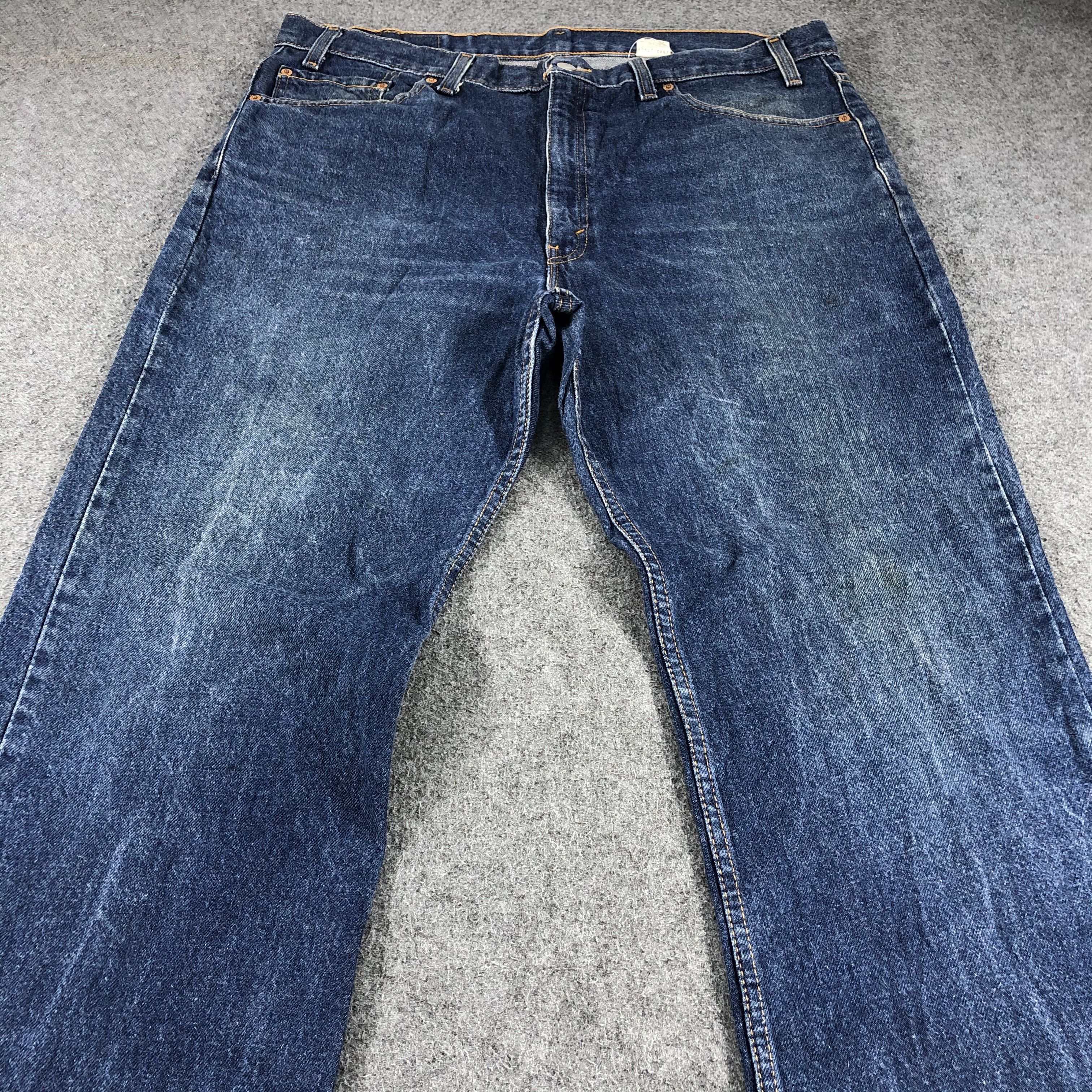 Levi's × Vintage Vintage 90s Levis 517 Flared Denim Jeans-JM809 Size US 40 / EU 56 - 3 Thumbnail