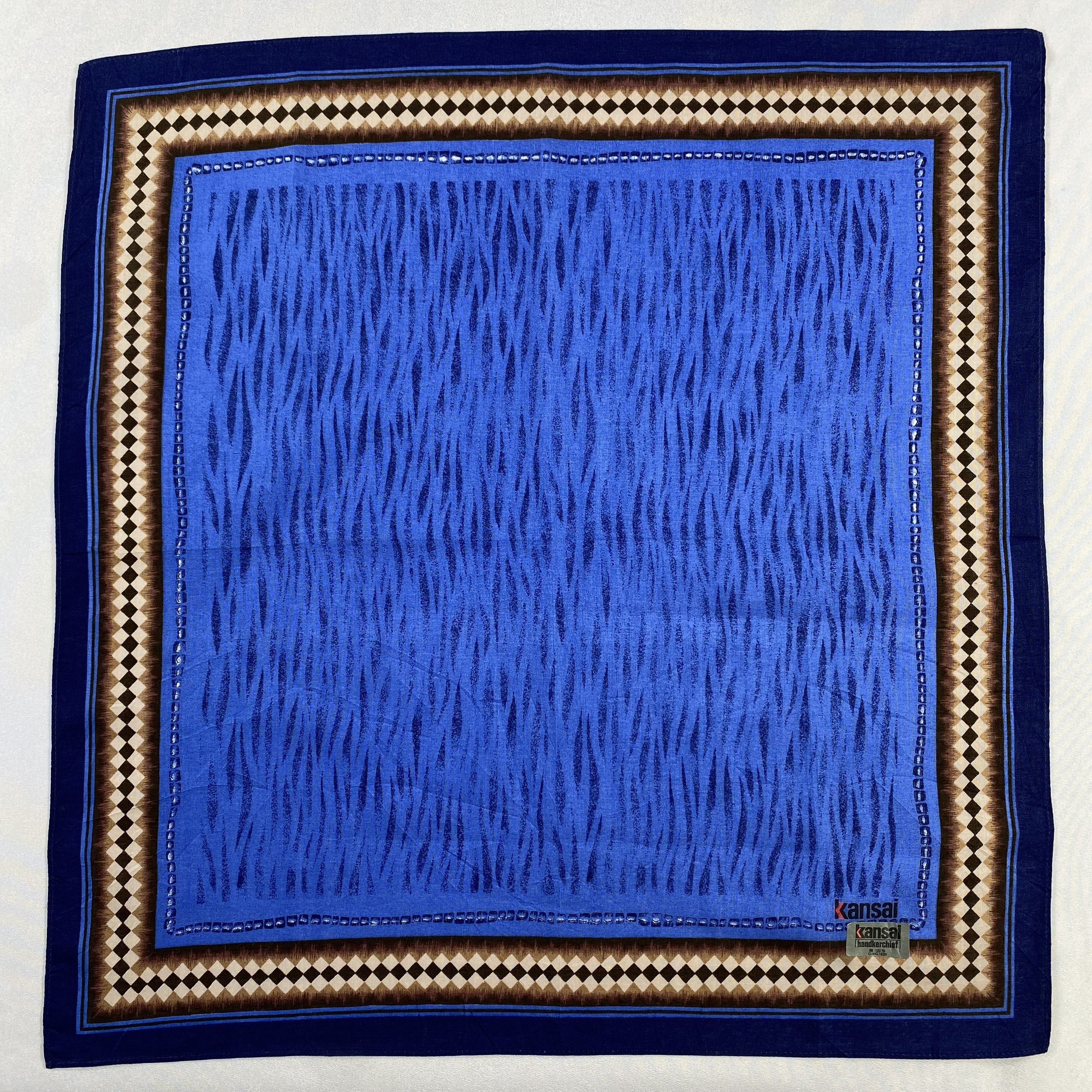 Kansai Yamamoto × Vintage Kansai Yamamoto Neckerchief / Handkerchief-P1423 Size ONE SIZE - 1 Thumbnail