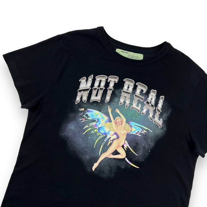 off white not real tee