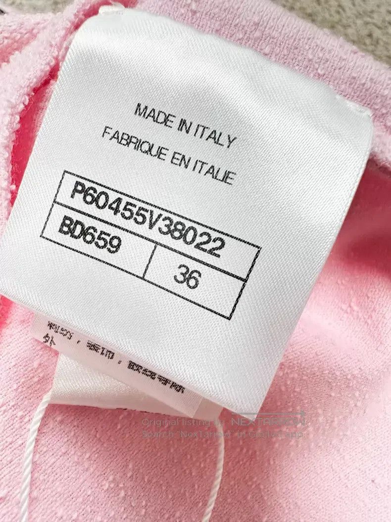 Chanel Chanel Pink and white sailing cruise pattern short-sleeved Size XS / US 0-2 / IT 36-38 - 6 Thumbnail