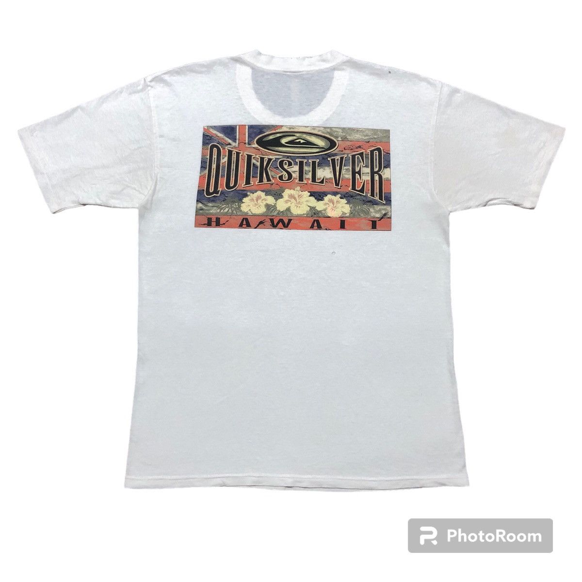 Quiksilver Rare‼️🔥Vintage Distress Quiksilver Hawaii T-Shirt Size US M / EU 48-50 / 2 - 1 Thumbnail