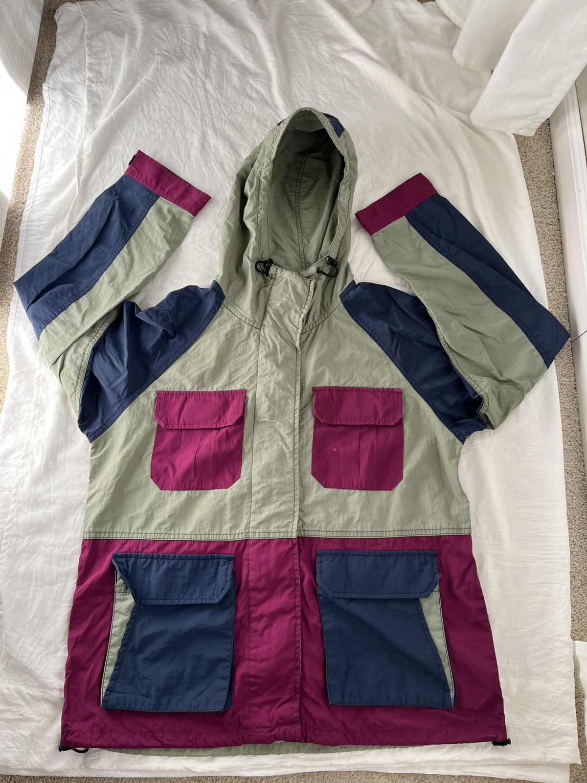 Other × Vintage Windbreaker jacket with hoodies Size US L / EU 52-54 / 3 - 3 Thumbnail